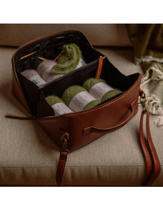 Muud Cleo Midi Crossbody Bag - Rich Brown
