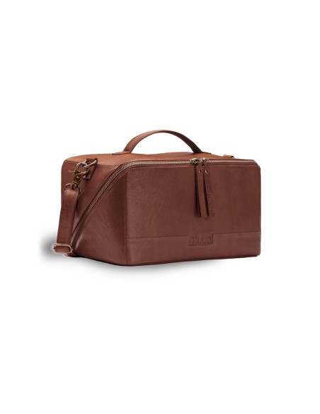 Muud Cleo Midi Crossbody Bag - Rich Brown