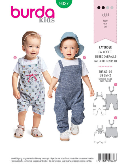 Overall pattern - Burda 9337