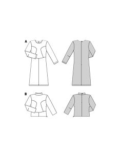 Dress and T-shirt pattern - Burda 5677 2