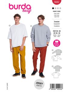 T-shirt Pattern - Burda 5682