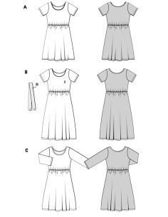Dress pattern - Burda 5686 2