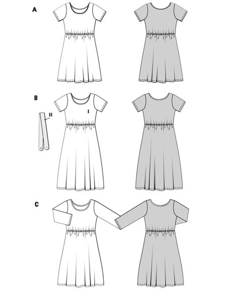 Dress pattern - Burda 5686