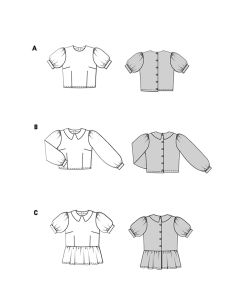 Blouse pattern - Burda 5687 2