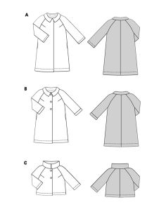 Coat and jacket pattern - Burda 5688 2