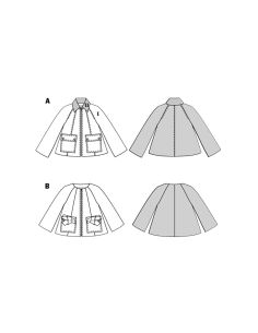 Jacket pattern - Burda 5695 2