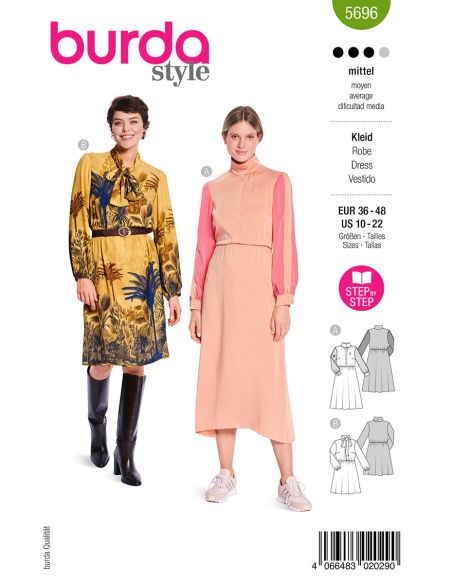 Dress pattern - Burda 5696