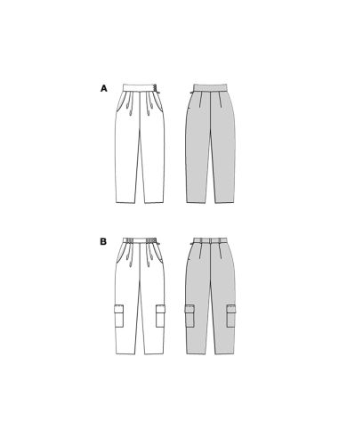 Pants pattern - Burda 5699
