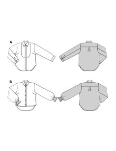 Blouse pattern - Burda 5700 2
