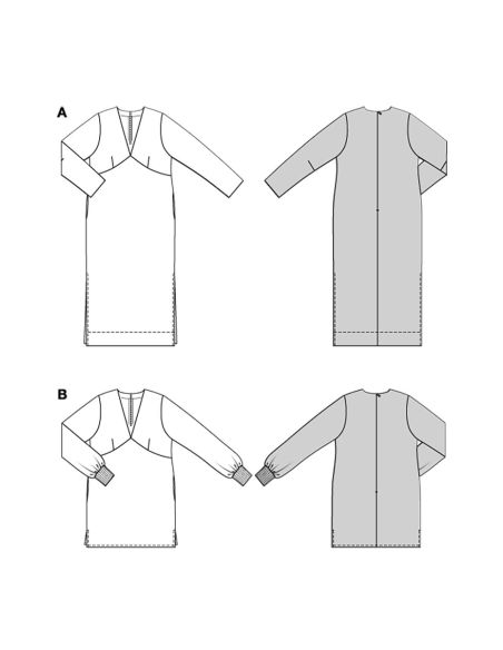 Dress pattern - Burda 5704