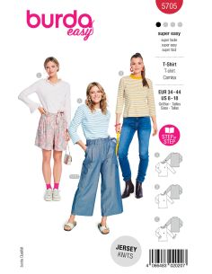T-shirt Pattern - Burda 5705