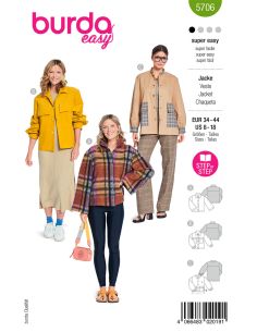 Jacket pattern - Burda 5706