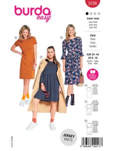 Dress pattern - Burda 5708
