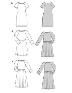 Dress pattern - Burda 5708 2