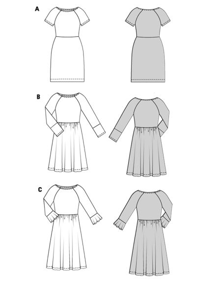 Dress pattern - Burda 5708