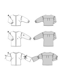 Blouse pattern - Burda 5709 2