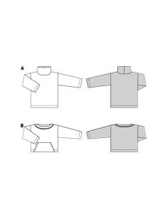 Blouse pattern - Burda 5710 2