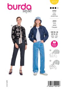Jacket pattern - Burda 5711