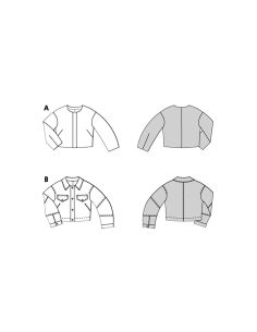 Jacket pattern - Burda 5711 2