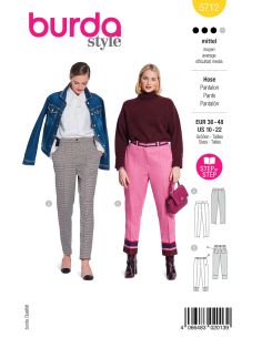 Pants pattern - Burda 5712