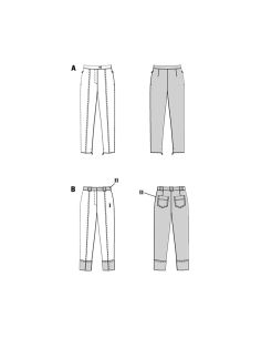 Pants pattern - Burda 5712 2
