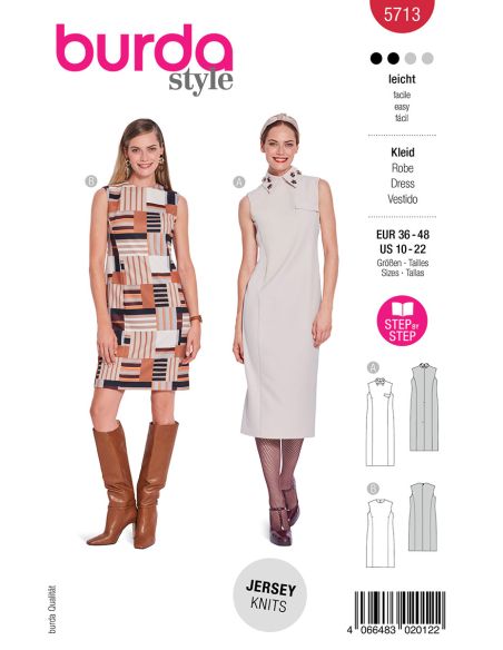 Dress pattern - Burda 5713