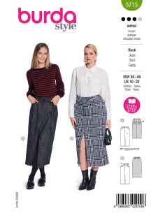 Skirt pattern - Burda 5715