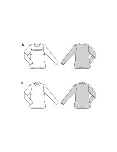 T-shirt Pattern - Burda 5717 2