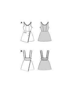 Dress pattern - Burda 9198 2