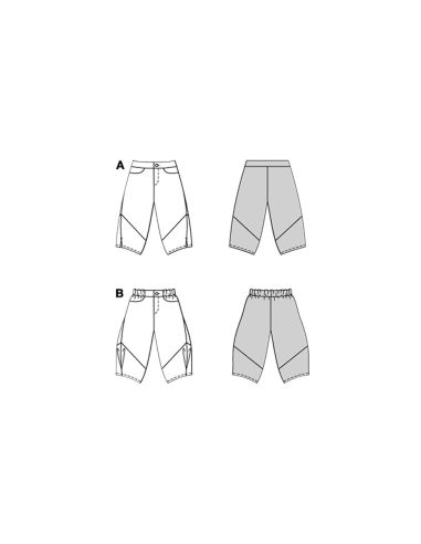 Pants pattern - Burda 9199