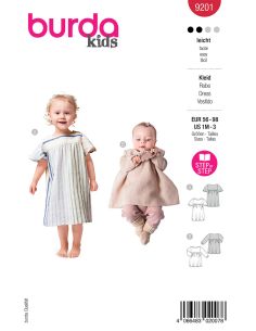 Dress pattern - Burda 9201