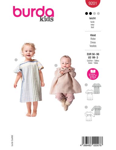 Dress pattern - Burda 9201
