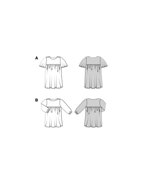 Dress pattern - Burda 9201