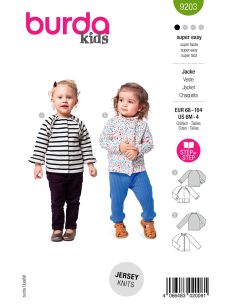 Jacket pattern - Burda 9203
