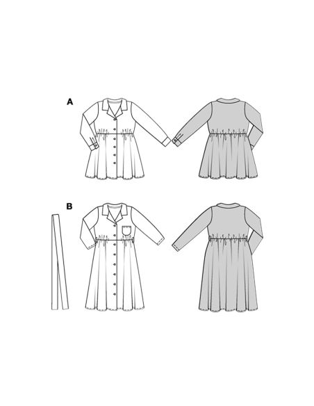 Dress pattern - Burda 9206