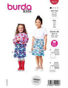 Skirt pattern - Burda 9210