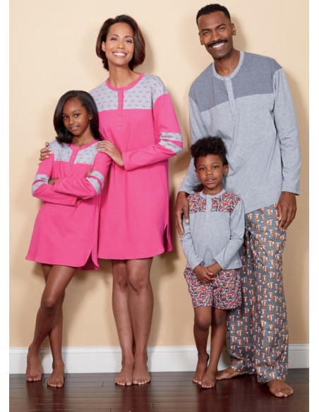 Pattern for top, tunic, shorts, and pants - Butterick 6531
