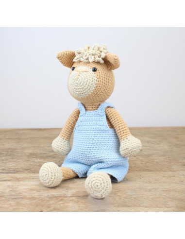 Crochet kit - Bram the alpaca