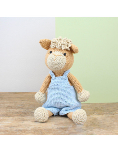 Crochet kit - Bram the alpaca