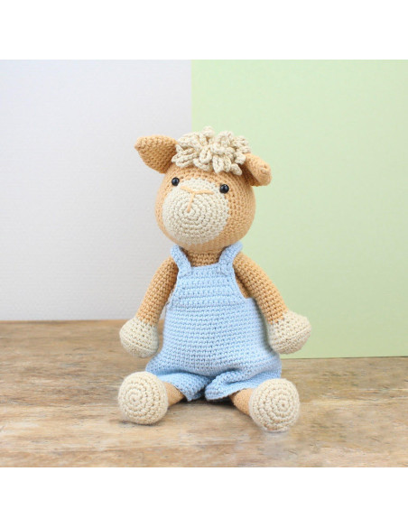 Crochet kit - Bram the alpaca