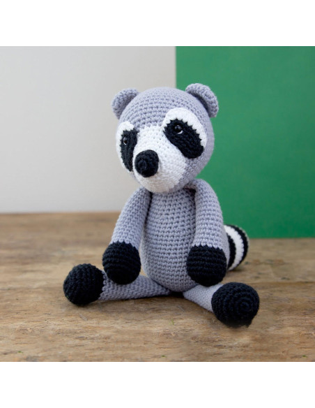Crochet Kit - Lyanna the Raccoon