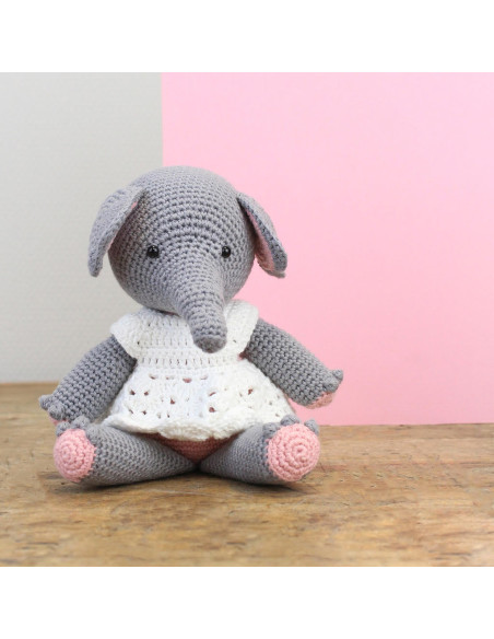 Crochet kit - Olga the Elephant