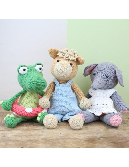 Crochet Kit - Olga the Elephant