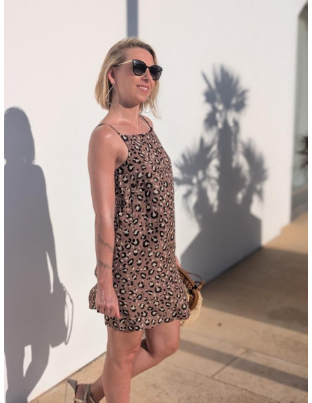Mocha Viscose Poplin Fabric - My Dress Made