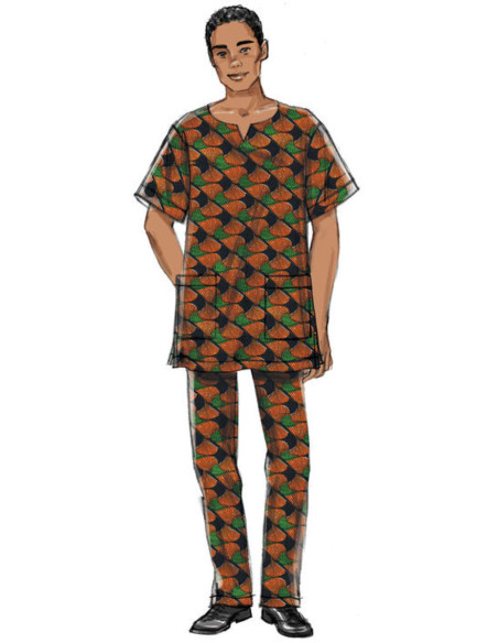 Coat, tunic, and pants pattern - Butterick 6534