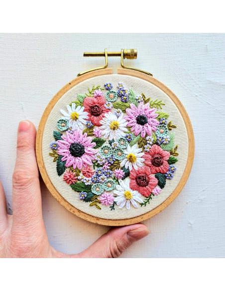 Embroidery Kit - Wildflower Sampler