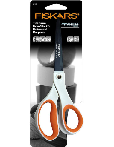 Fiskars Titanium Non-Stick Universal Scissors 21 cm