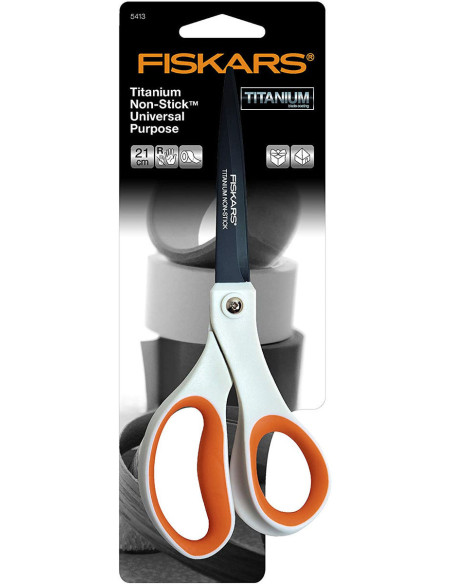 Fiskars Titanium Non-Stick Universal Scissors 21 cm