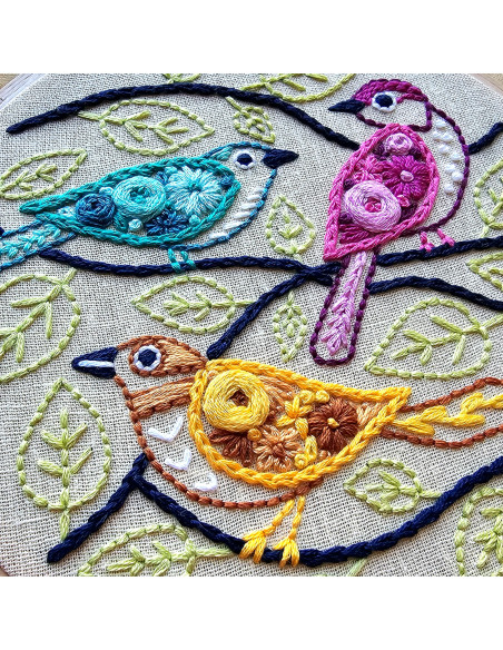 Embroidery kit - Birds of a Feather