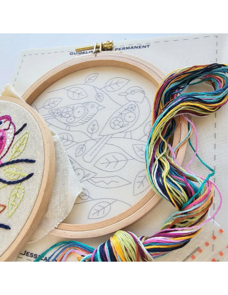 Embroidery kit - Birds of a Feather